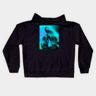 Life System in Steel Kids Hoodie